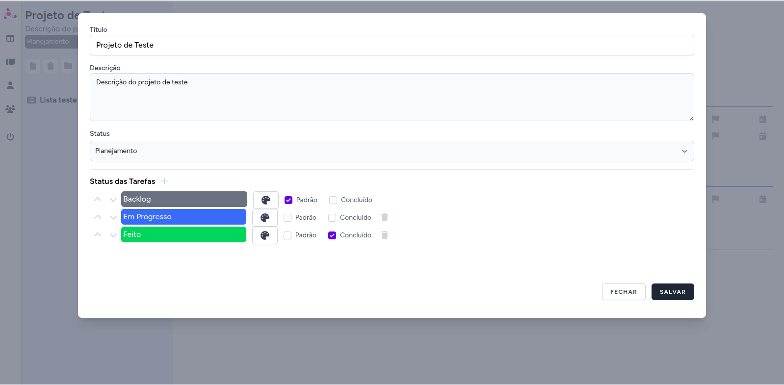 AxPlana - Gerenciador de Projetos - Screenshot 4