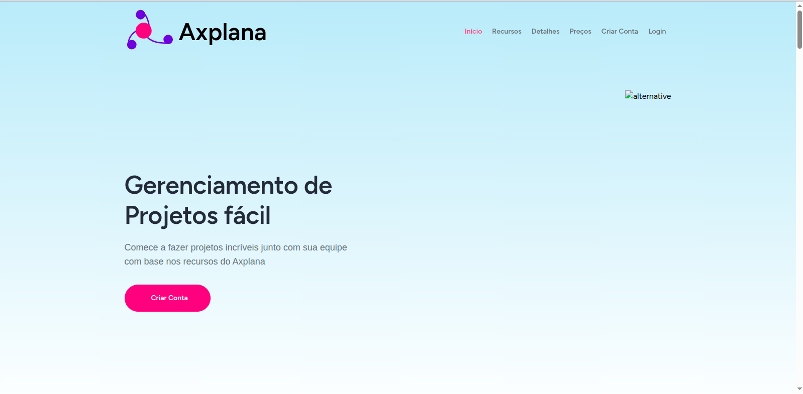 AxPlana - Gerenciador de Projetos